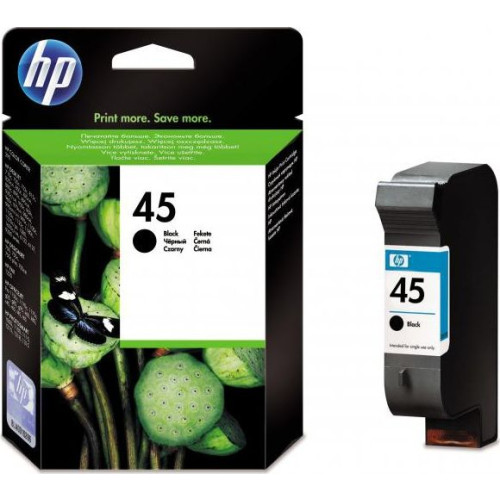 HP 45 (51645AE) čierna - originál