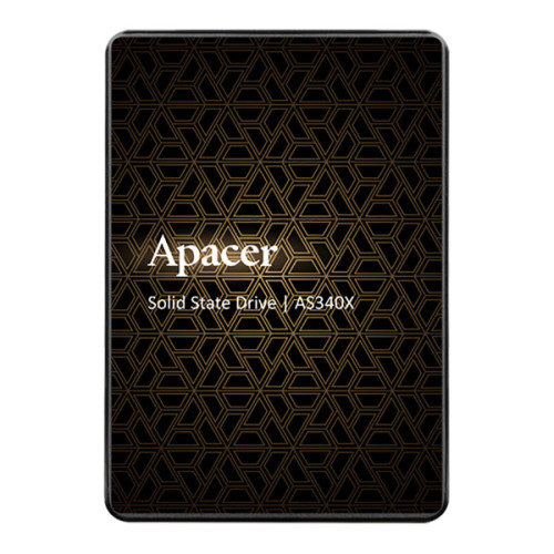 Interný disk SSD 3D NAND Apacer 2.5", interný SATA III 6Gb/s, 120GB, AS340X, AP120GAS340XC-1, 550 MB/s-R, 520 MB/s-W