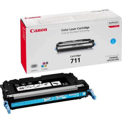Canon CRG711 azúrová  - originál