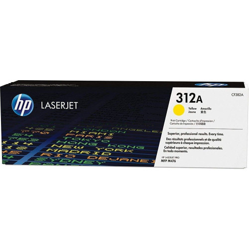 HP CF382A žltá  - originál