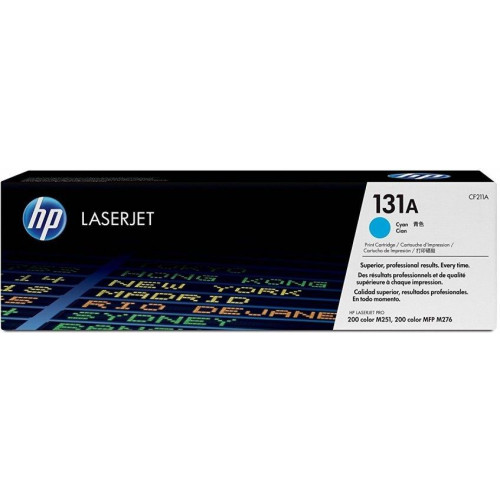 HP CF211A azúrová  - originál