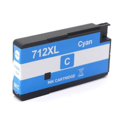 HP 712XL (3ED71A) azúrová - kompatibilný