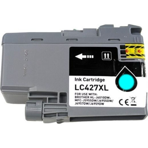 Brother LC-427XL azúrová - kompatibilný