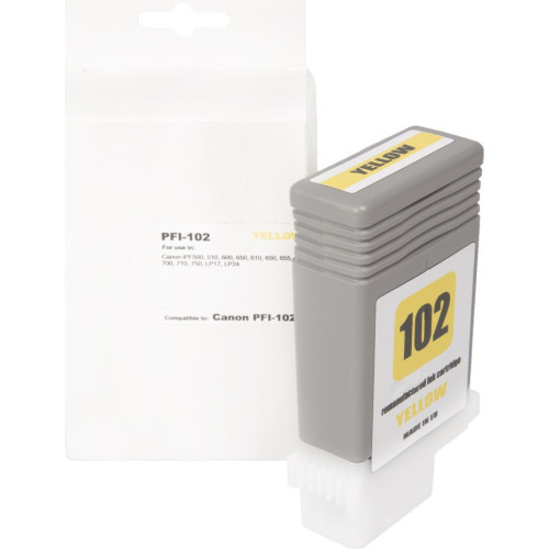 Canon PFI-102 žltá - kompatibilný