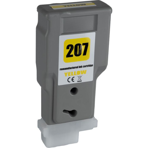 Canon PFI-207 žltá - kompatibilný