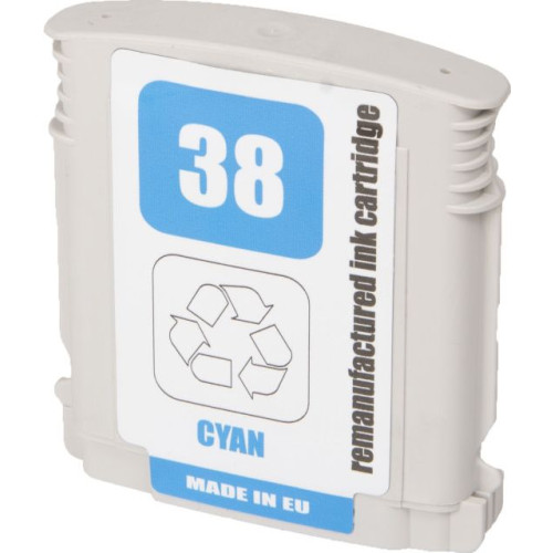 HP 38 (C9415A) azúrová - kompatibilný