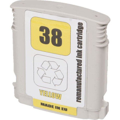 HP 38 (C9417A) žltá - kompatibilný