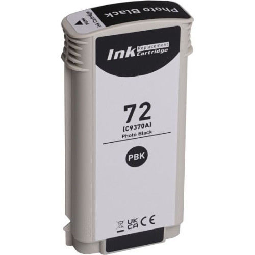 HP 72 (C9370A) fotografická čierna - kompatibilný